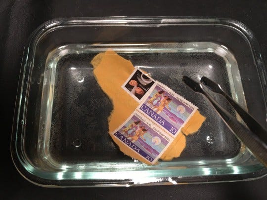 Blöta av frimärken Blöta av frimärken